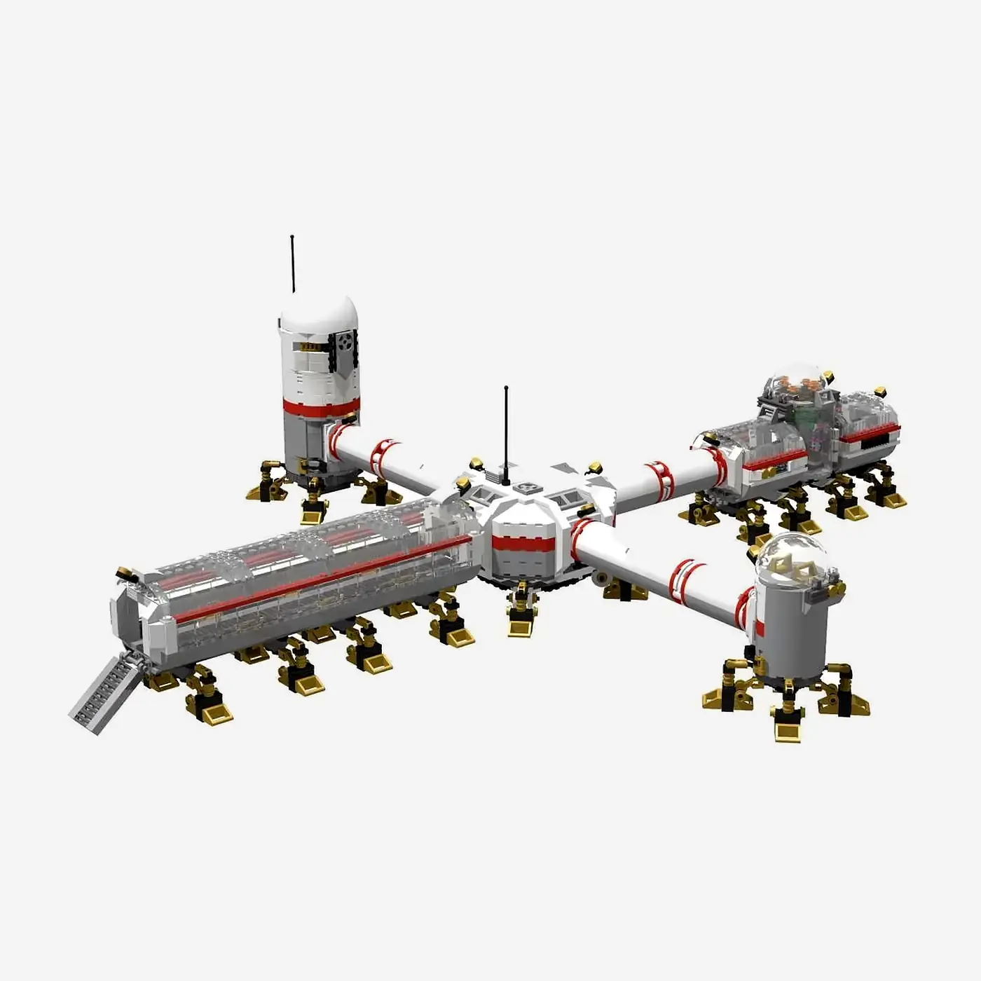 Main Base Mars - space base