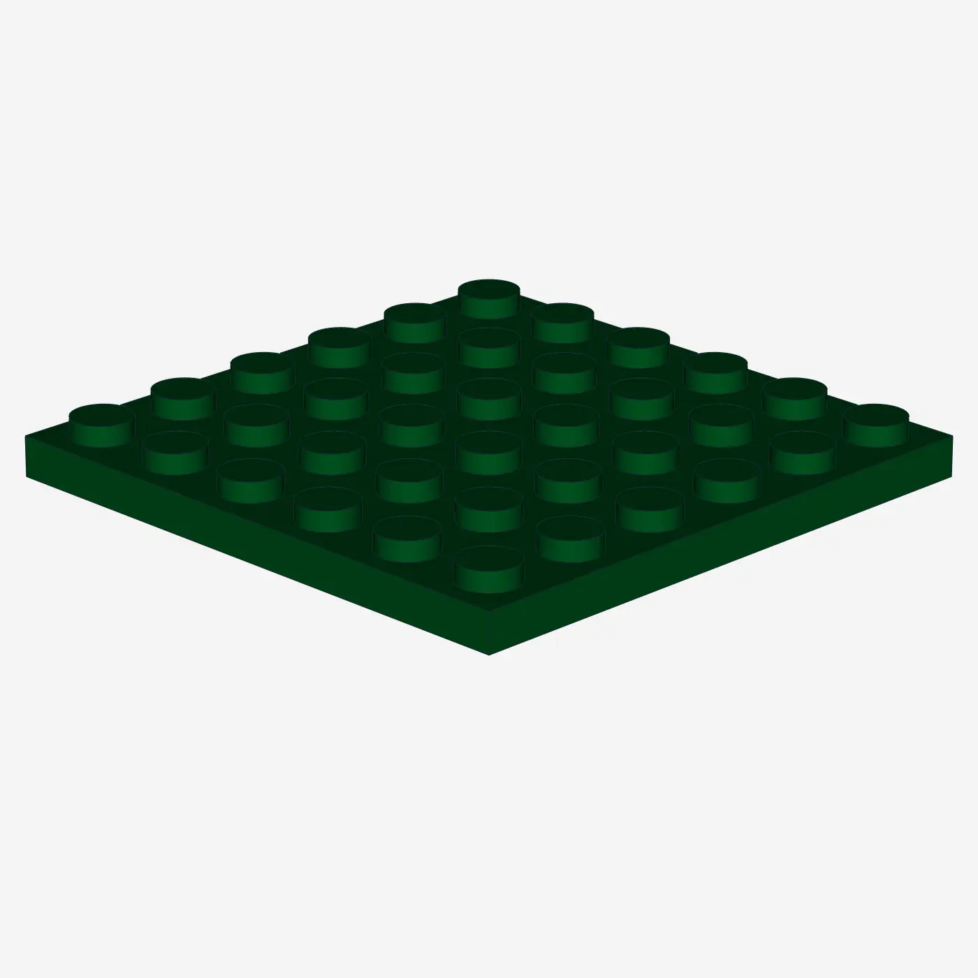 PLATE 6X6 X 10