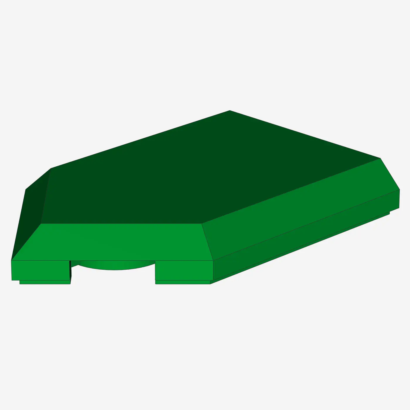 FLAT TILE 2X3 W/ ANGLE X 100