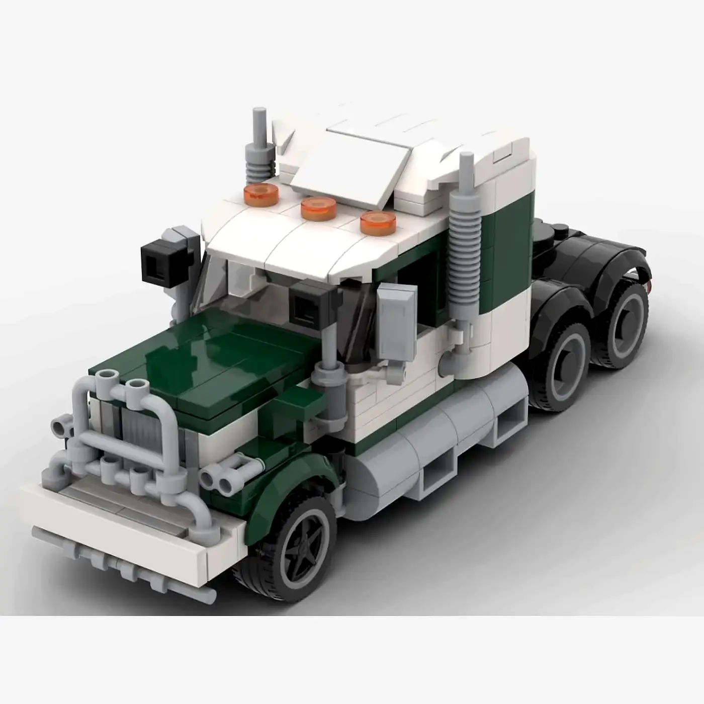 Weiß-grüner Road Train