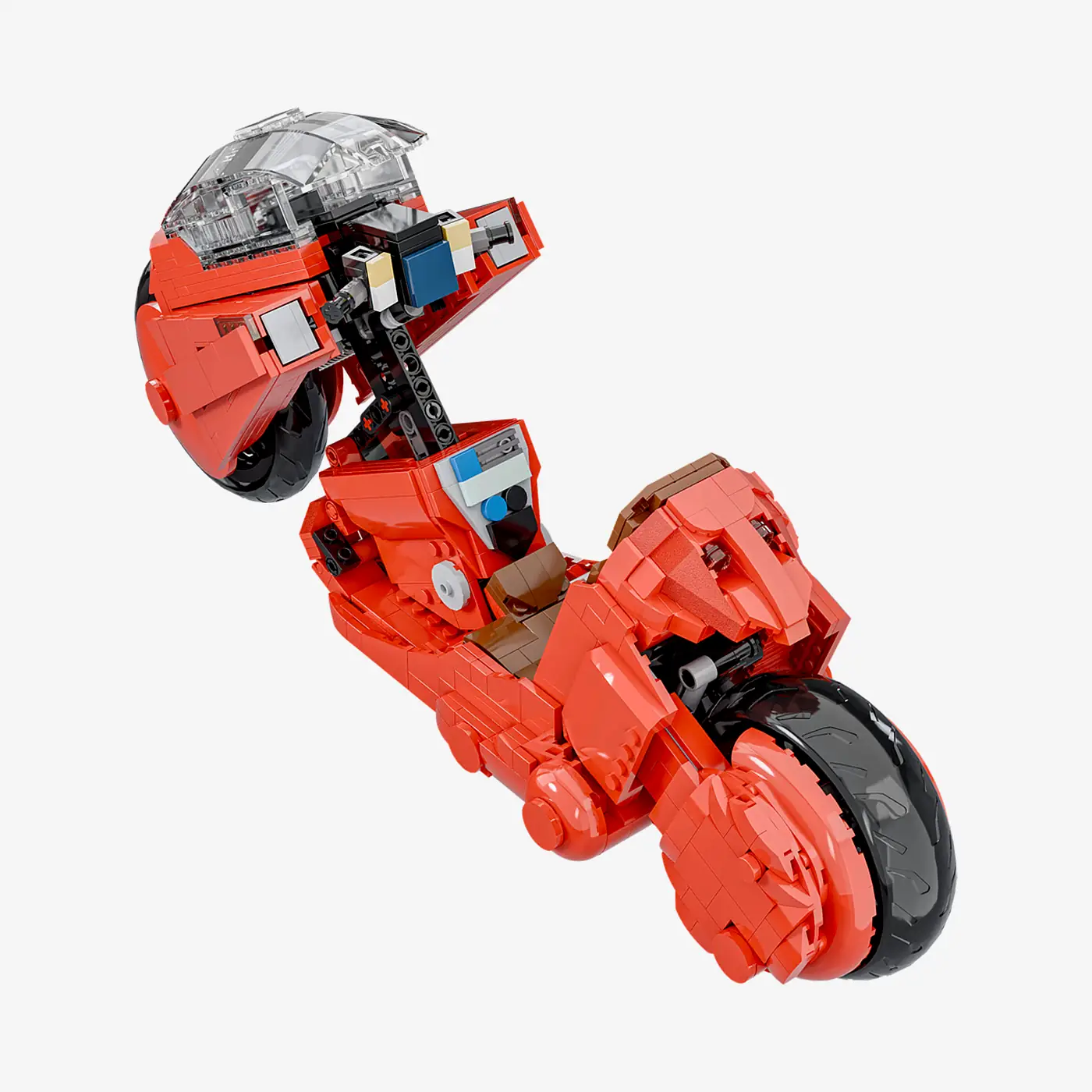 Buy Futuristic Red Motorbike online | BlueBrixx