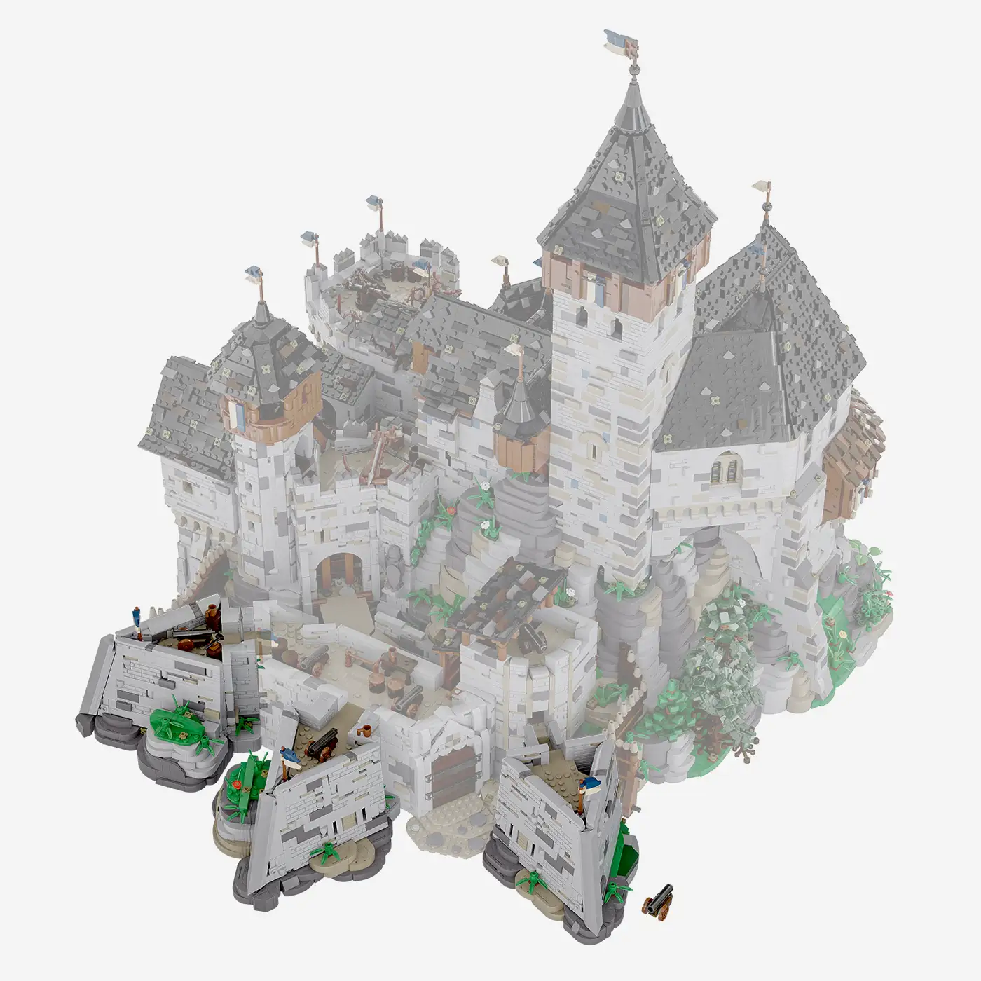 Burg Blaustein: Festungsspitzen 3-in-1-Set