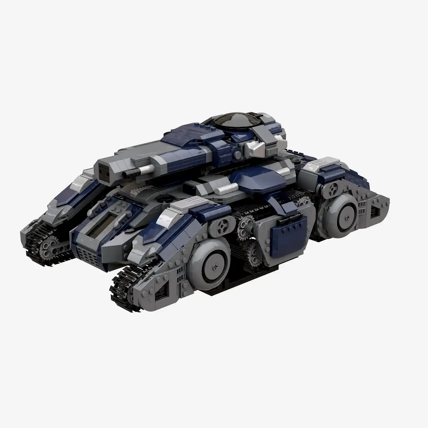 Futuristischer Belagerungspanzer