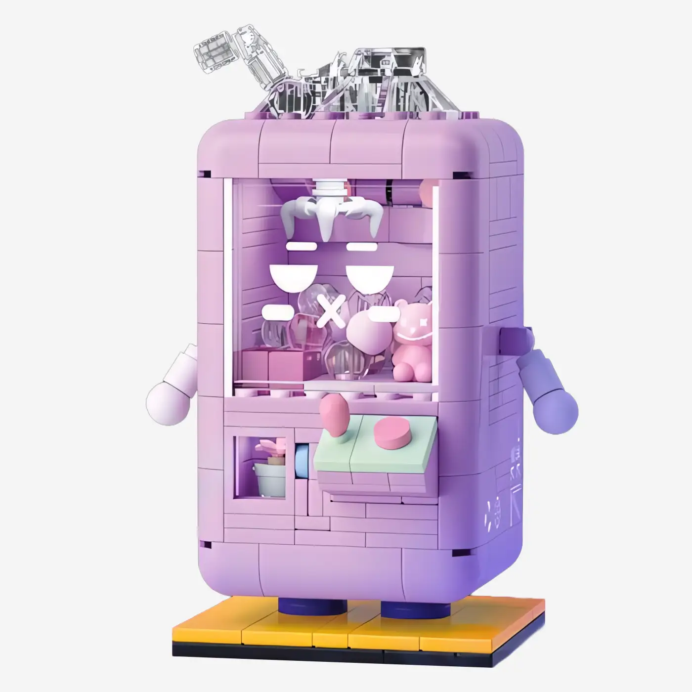 lila Greifautomat (mini blocks)