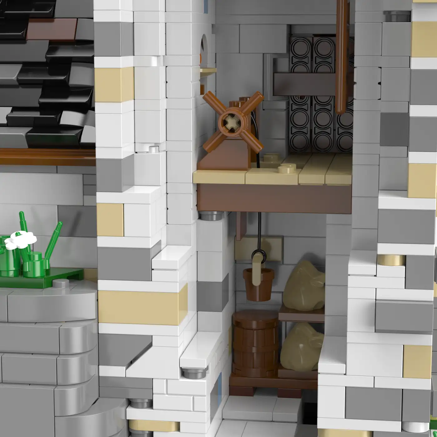 Burg Blaustein: Bergfried-Erweiterung