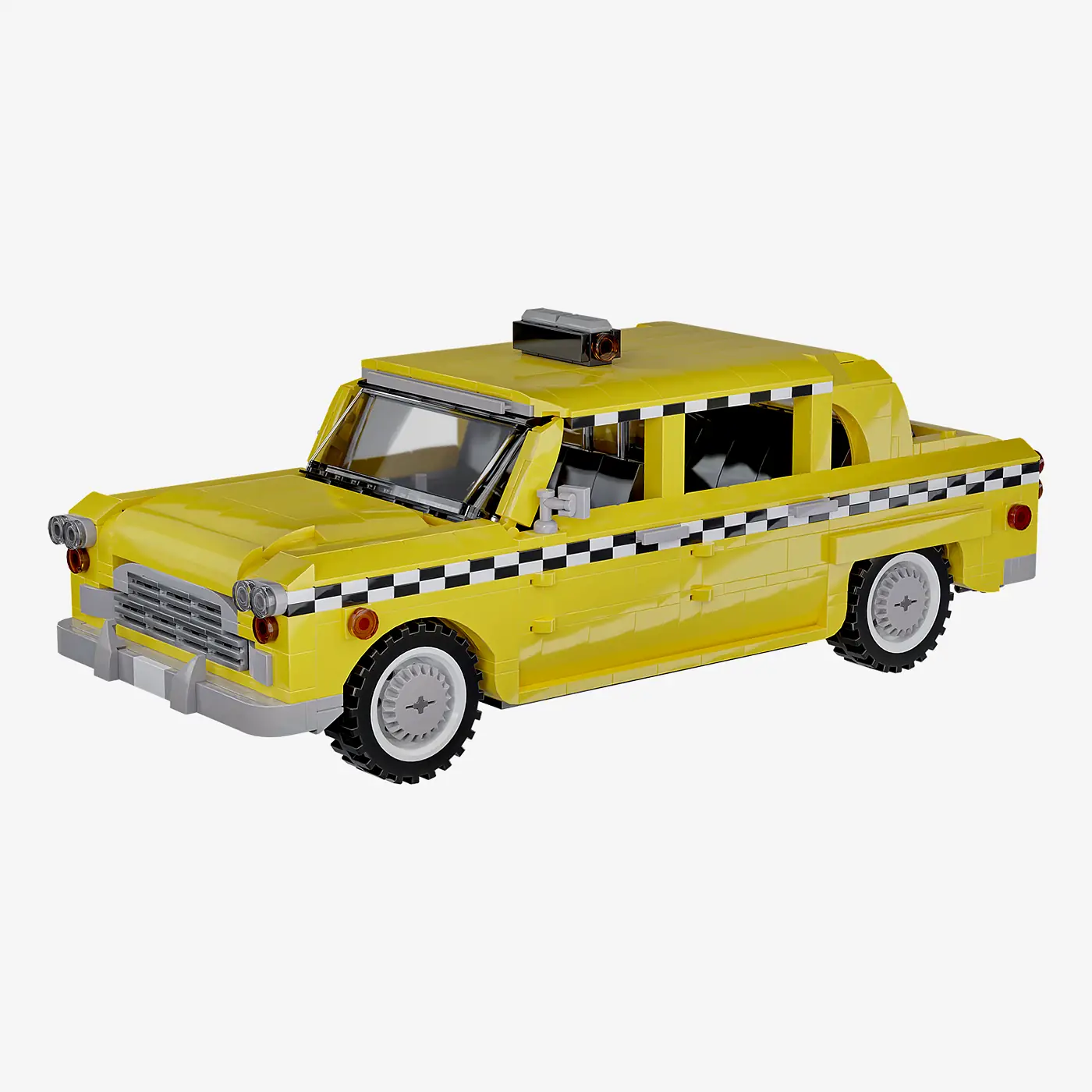 amerikanisches gelbes Taxi