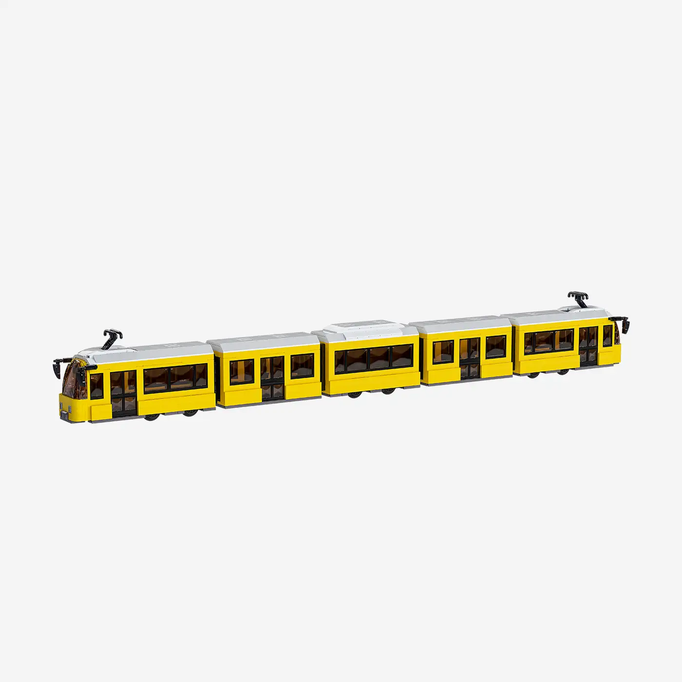 Straßenbahn gelb-weiß