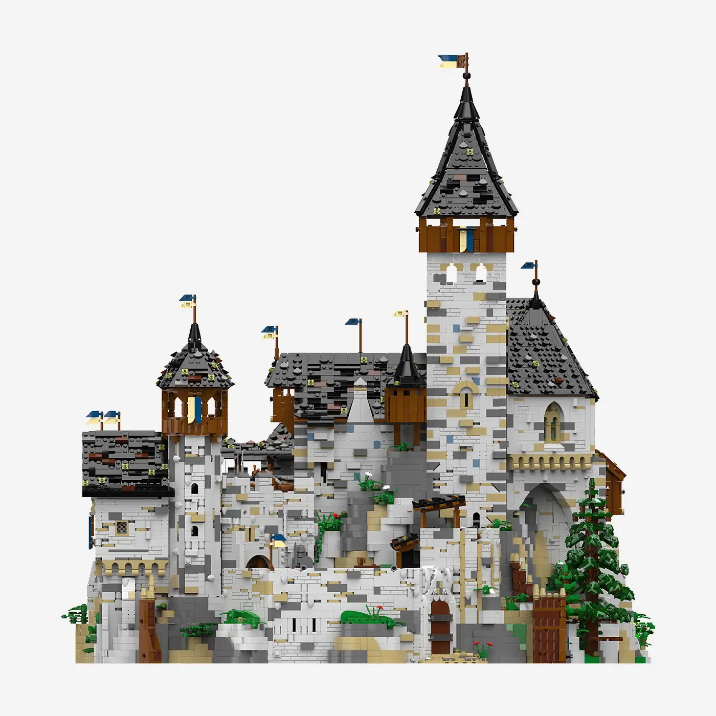 Burg Blaustein: Schildwerk-Erweiterung