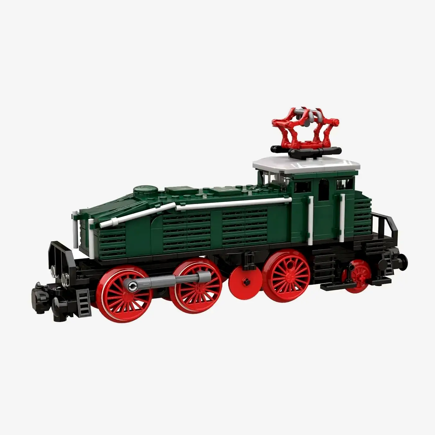 Locomotive BR 160 in dark green