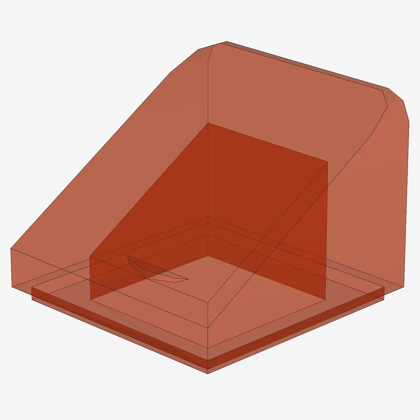 ROOF TILE 1X1X2/3, PC X 200