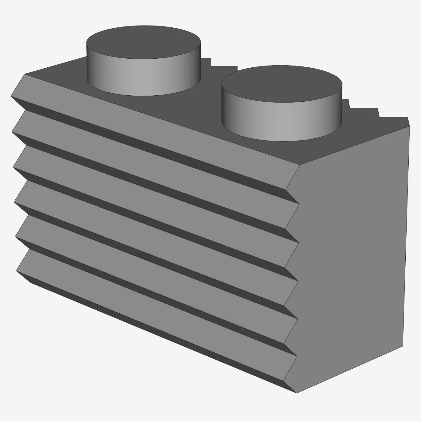 PROFILE BRICK 1X2 X 300