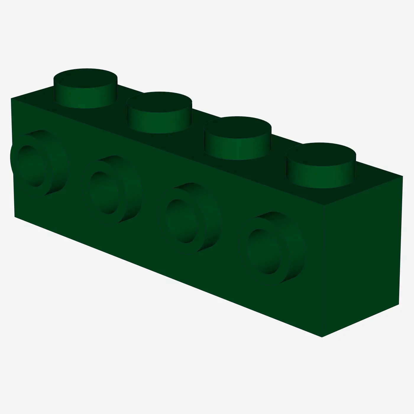BRICK 1X4 W. 4 KNOBS X 25