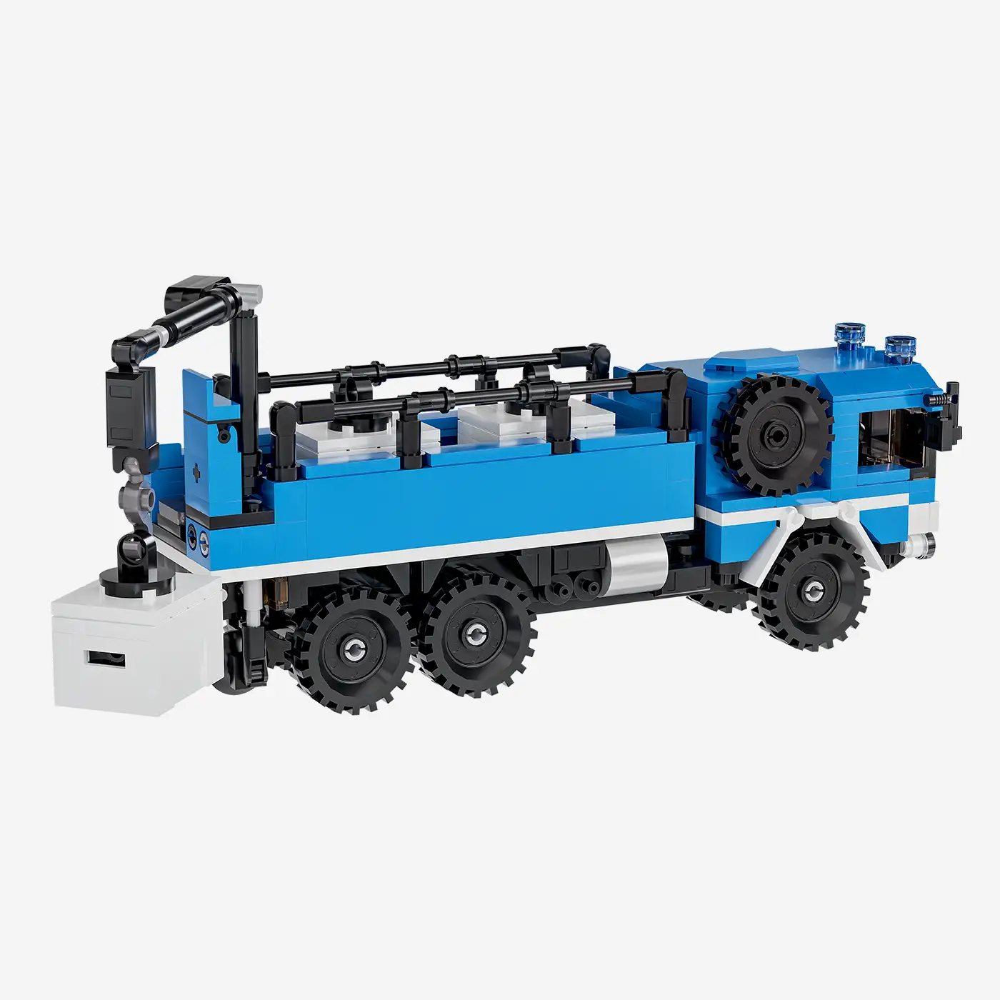 Technisches Hilfswerk LKW with loading crane