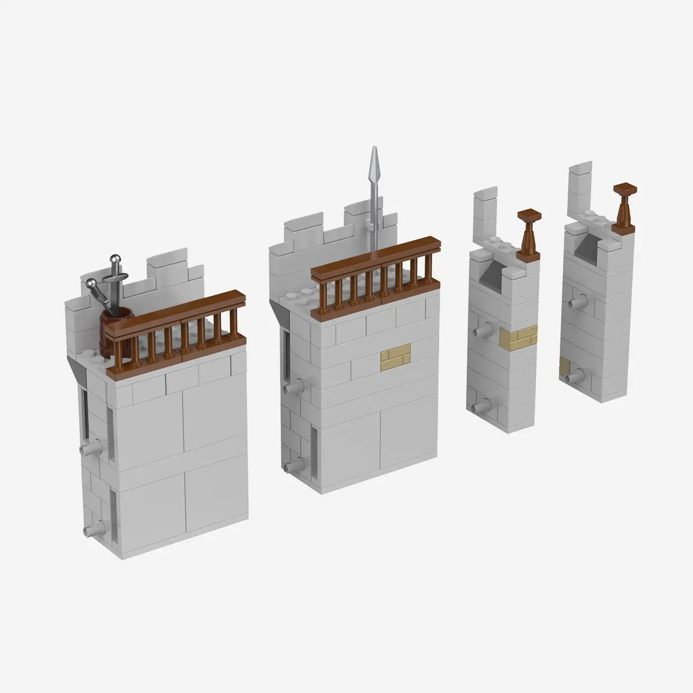 Bear Rock Castle: Wall Expansion - Special elements