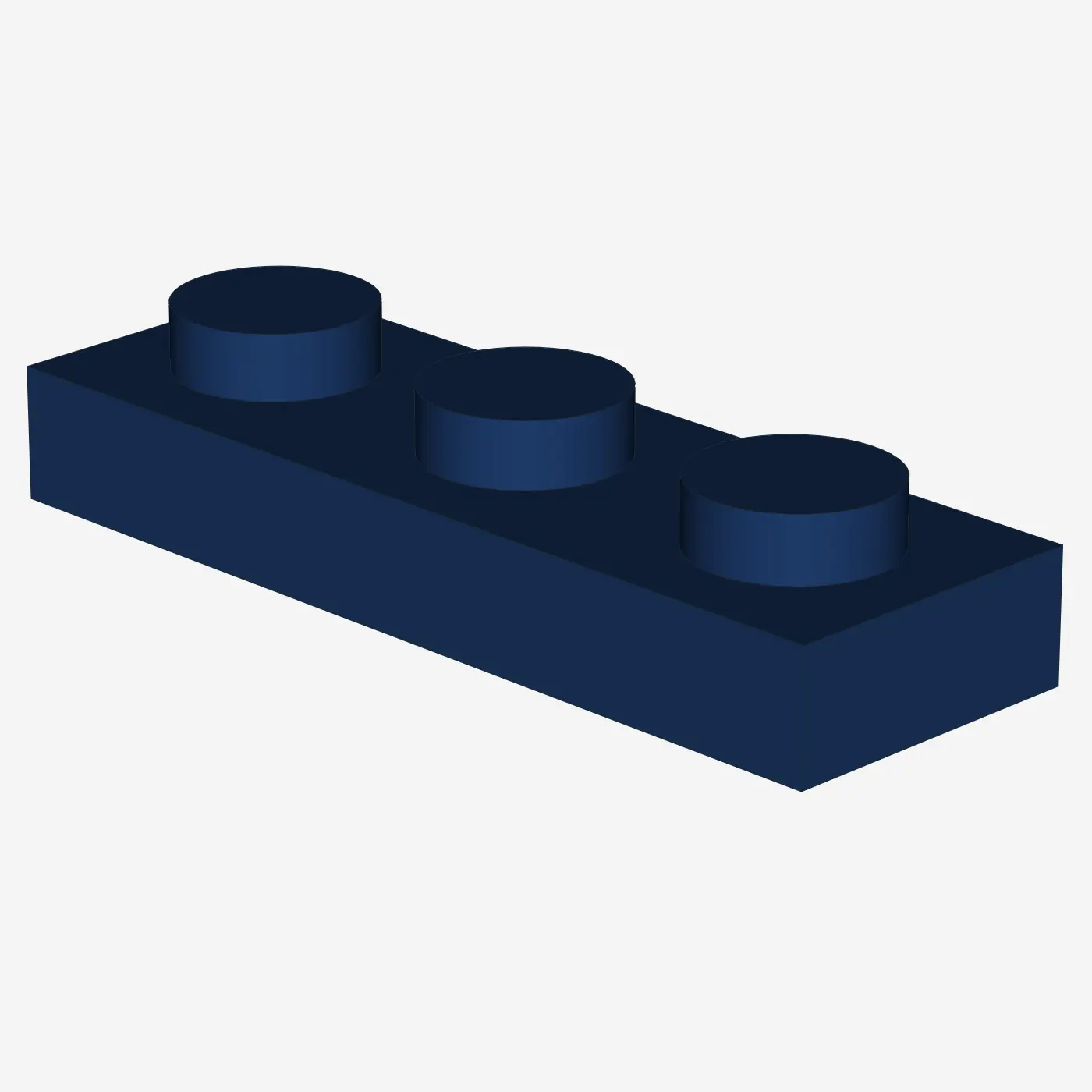PLATE 1X3 X 100