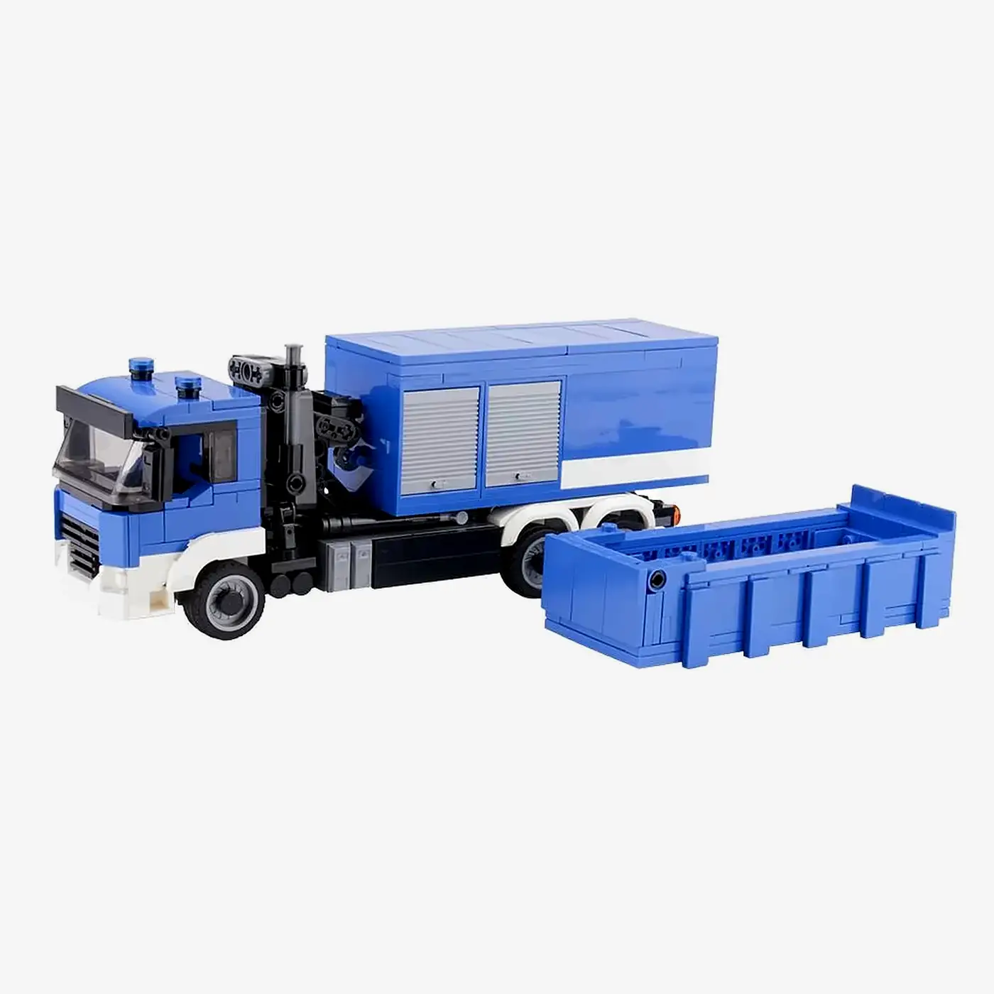 Technisches Hilfswerk WLF mit zwei Containern