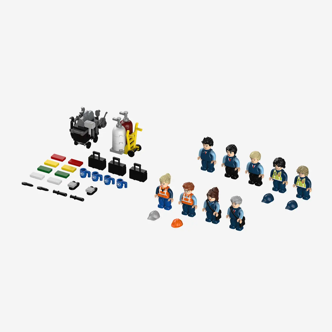 Minifigur - Bahn Personal heute