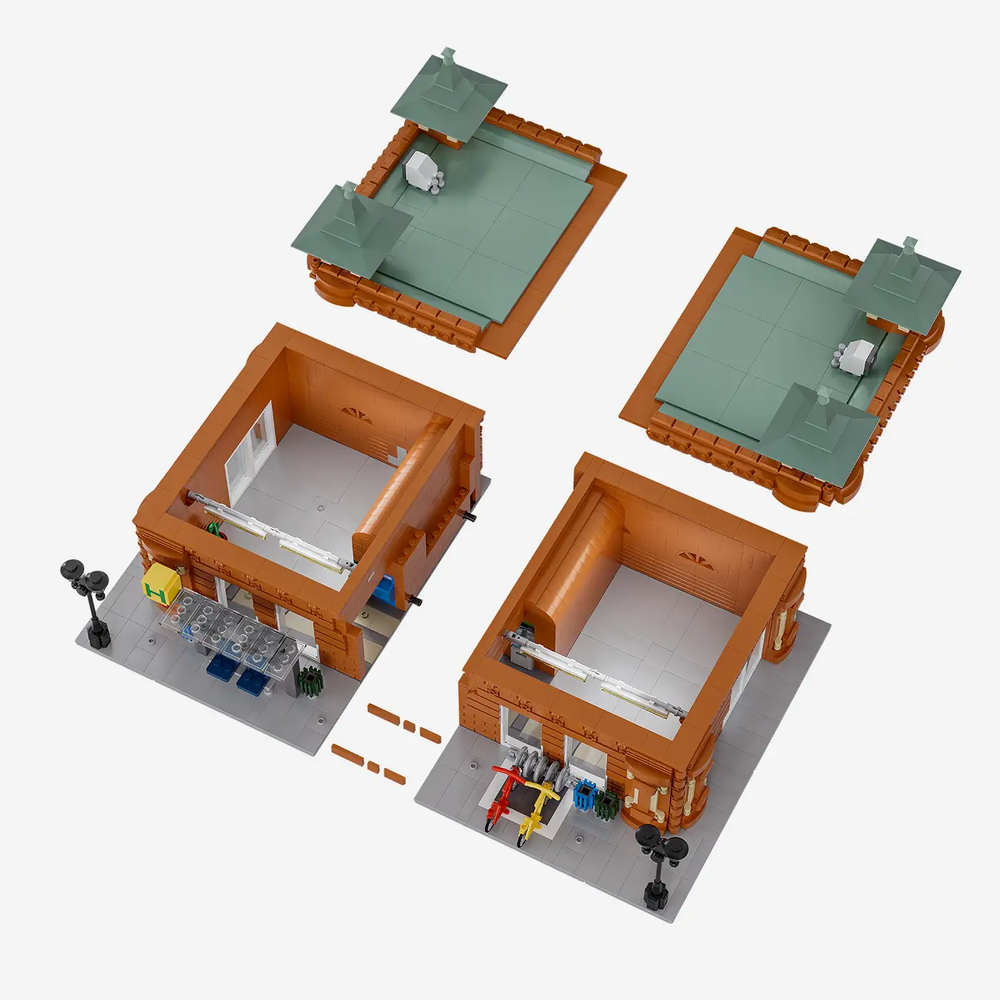 Studgart Hbf: Endgebäude (2 in 1)