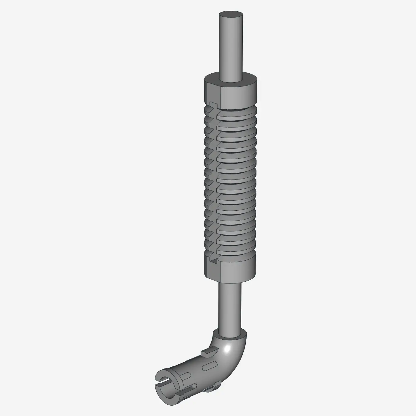 EXHAUST PIPE W. GROOVES X 50