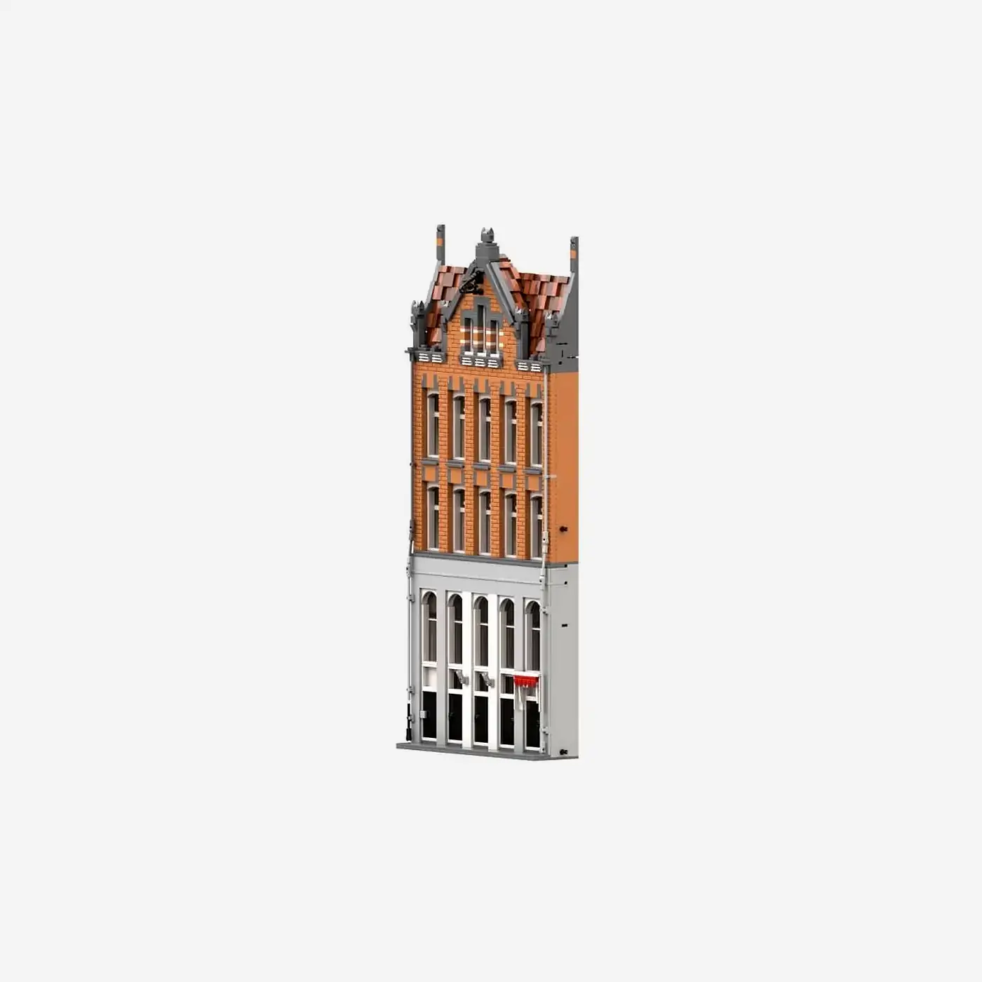 dutch house facade Amstel 8