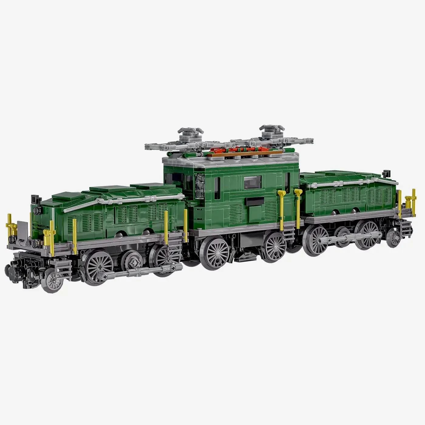 Legendary locomotive: Krokodil in green (8W)