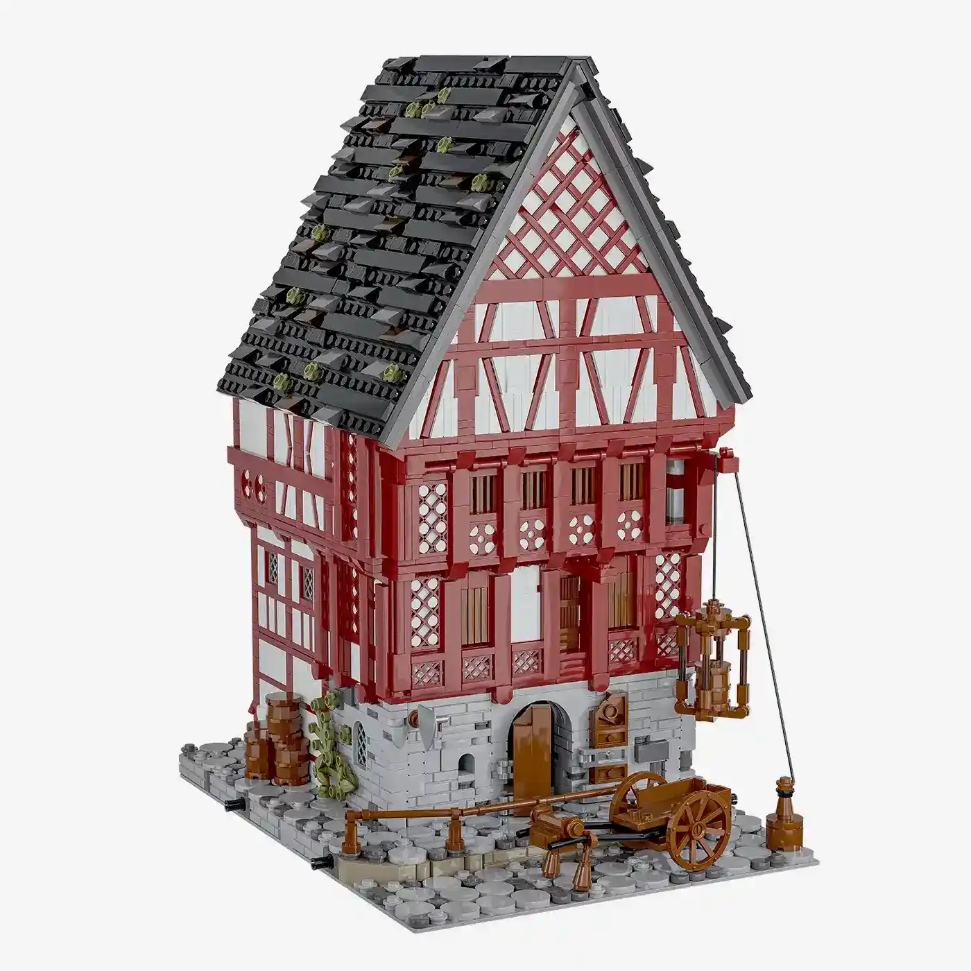 Mittelalterlicher Straßenzug - das Zeughaus